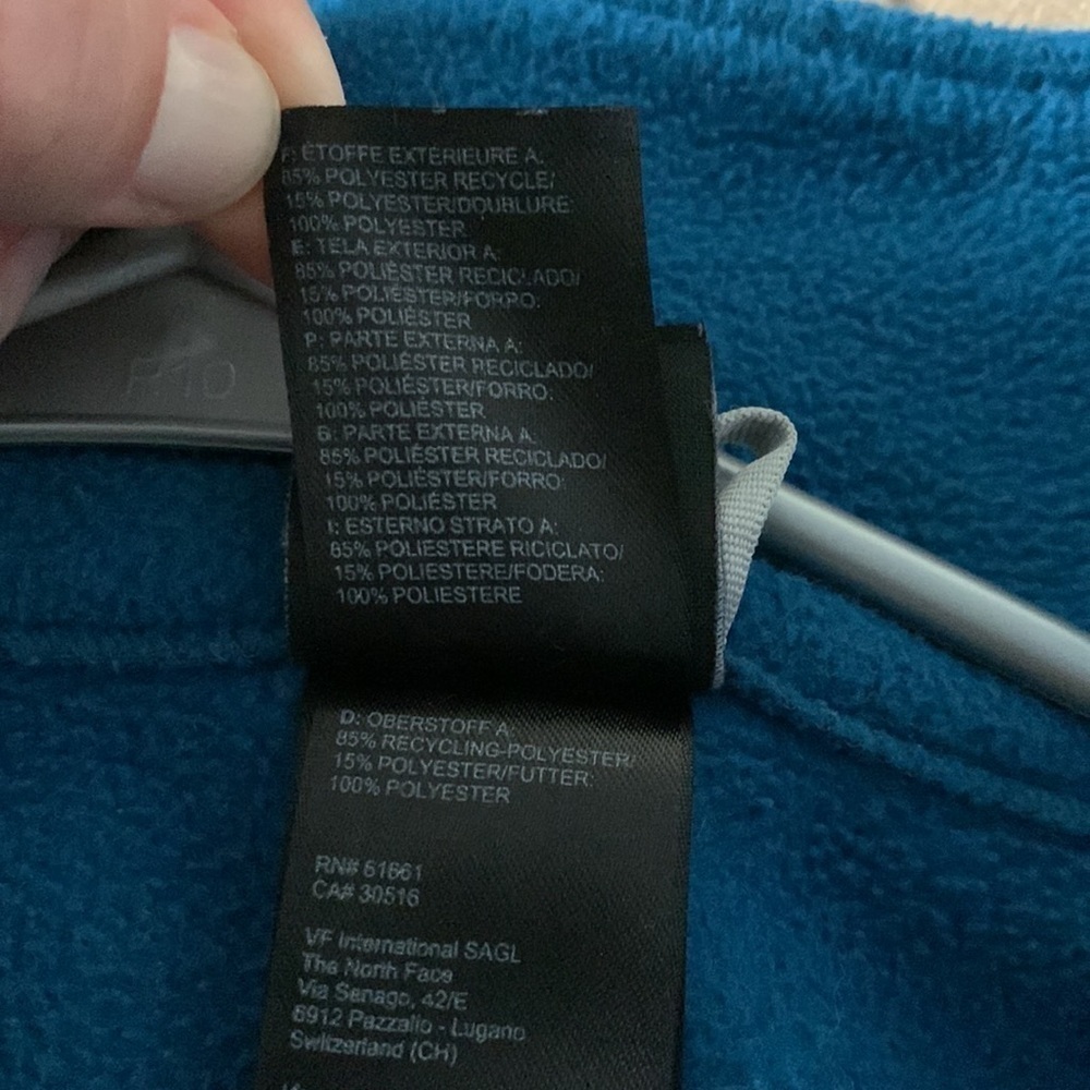 Teal blue green The North Face Jacket size XS zipper casual pockets - Picture 13 of 16